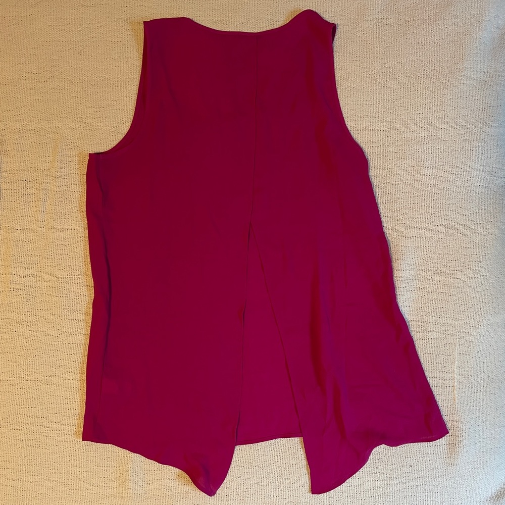 Express Pink Open Back Tank - Picture 5 of 5